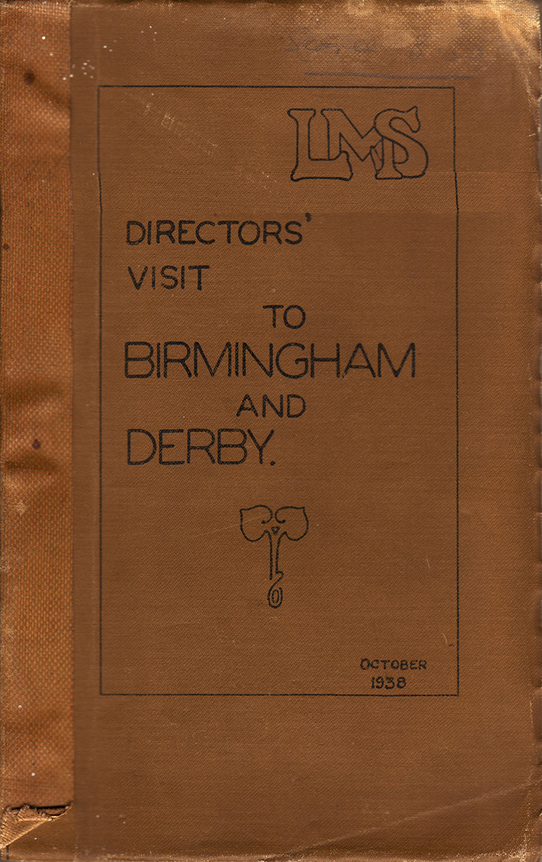 Directors' Visit Booklet Cover
